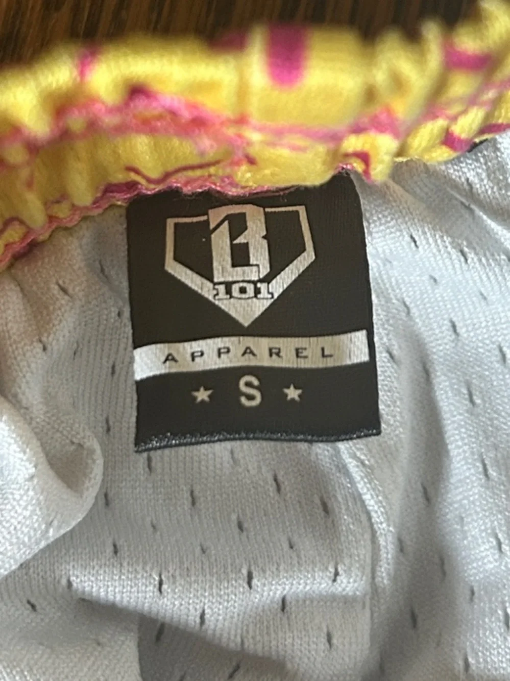 Baseball Lifestyle Ice Cream Shorts- Strawberry Banana- Men's Small
